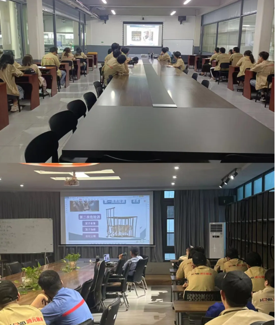 安全生產(chǎn)，我們?cè)谛袆?dòng)--洛陽(yáng)鴻元軸承（HONB）積極開(kāi)展安全月專題活動(dòng)